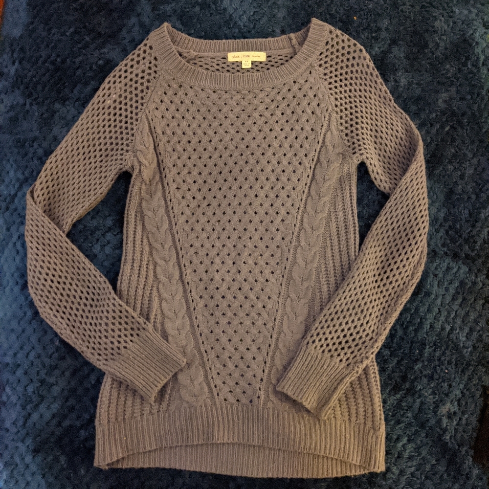 Pink Rose Cashmere XS Sweater